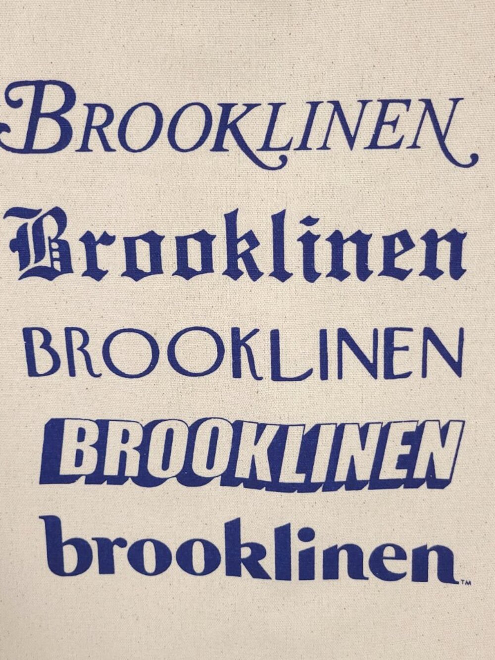 Brooklinen Canvas Tote Bag - Picture 2 of 6